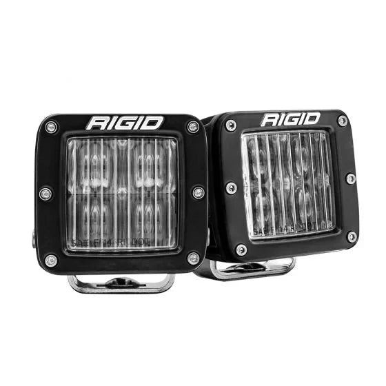 Rigid D-Series PRO DOT/SAE Fog White Pair