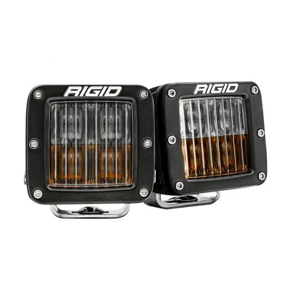 Rigid D-Series SAE Fog Yellow/White Pair