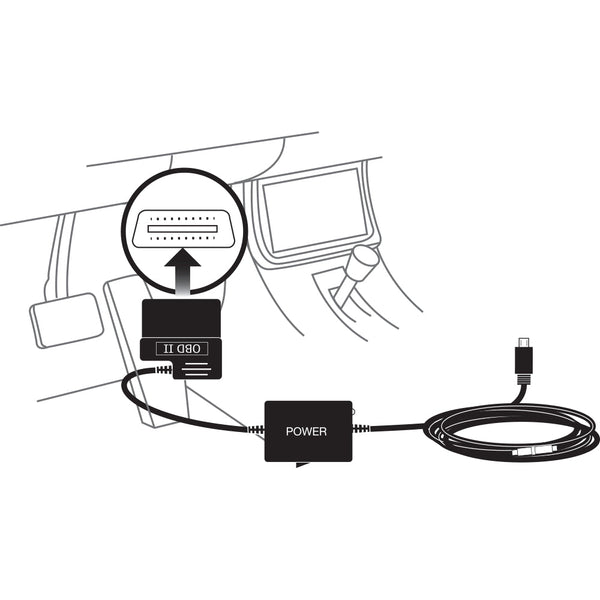 Easy Hardwire Kit – OBDII to Micro-USB